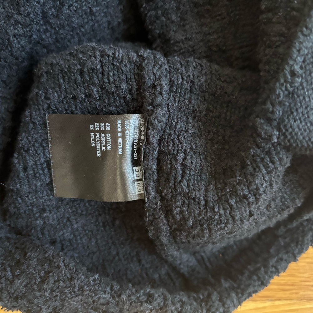 Uniqlo Black Women's Structured Light Coat - Picture 4 of 4